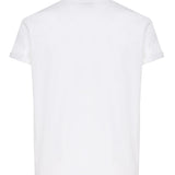 T-shirt in cotone con logo 464572 YB2DQ9000 SAINT LAURENT 