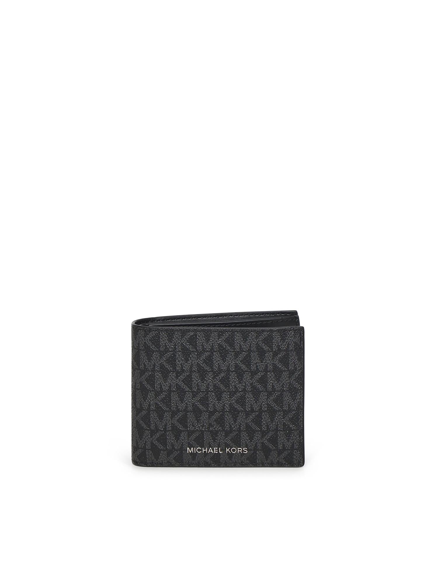 Portafoglio con logo Hudson Signature 39S4LHUF2B 001 MICHAEL MICHAEL KORS 
