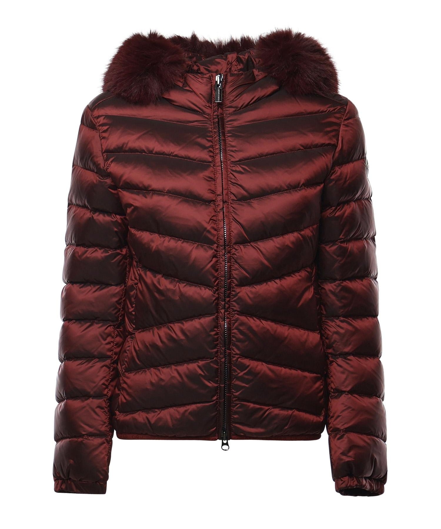 Piumino trapuntato con pelliccia sintetica<BR/> 2219E 2YO44 COLMAR ORIGINALS 