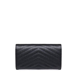 Portafoglio Cassandre matelassé in pelle 372264 BOW011000 SAINT LAURENT 