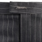 Pantaloni in fresco di lana gessato DP923 ES0080D903 DONDUP 