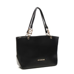 Borsa a mano con logo JC4074PP1NLF0 000 LOVE MOSCHINO 