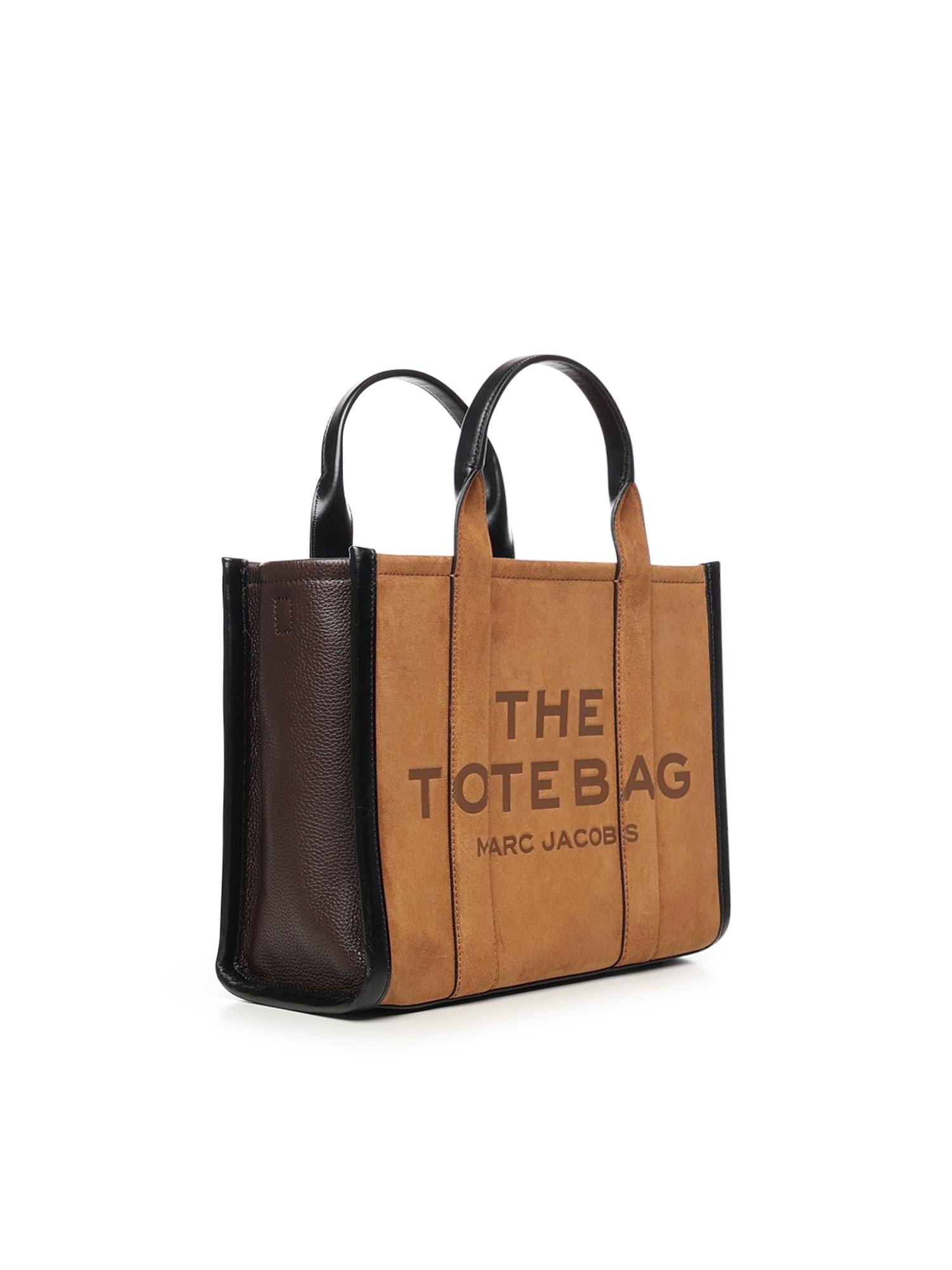 Borsa The medium tote in pelle scamosciata 2F5HTT029H01 860 MARC JACOBS 
