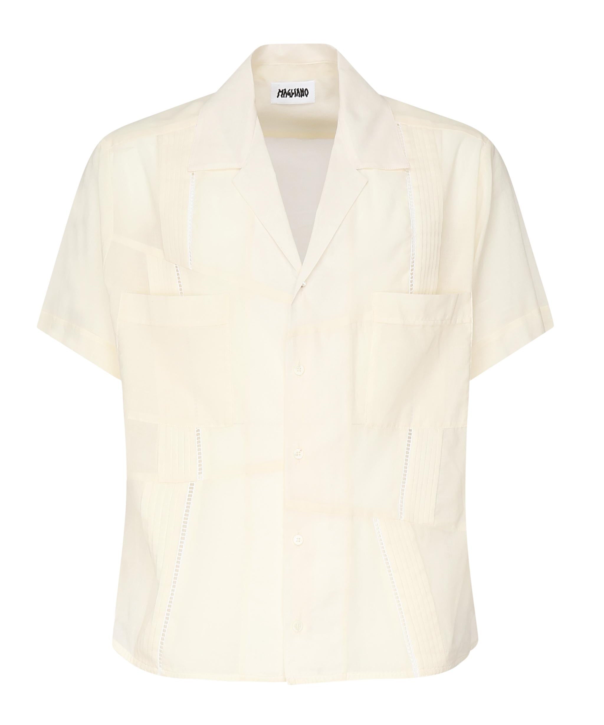 Camicia Broken Guayabera T28019922 LU2210 MAGLIANO 