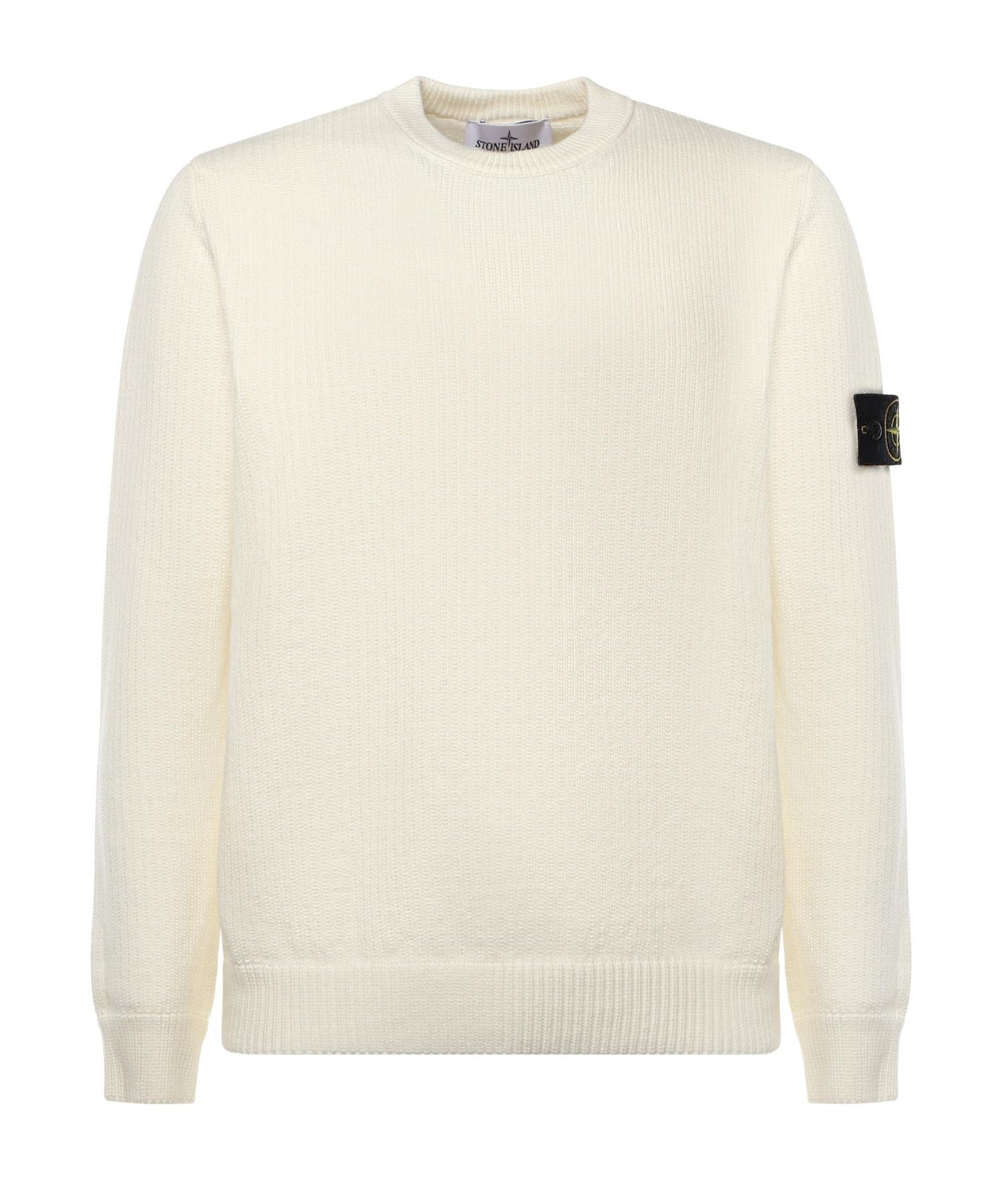 Maglione con bordi a costine K2S155100049 S00A2V0093 STONE ISLAND 