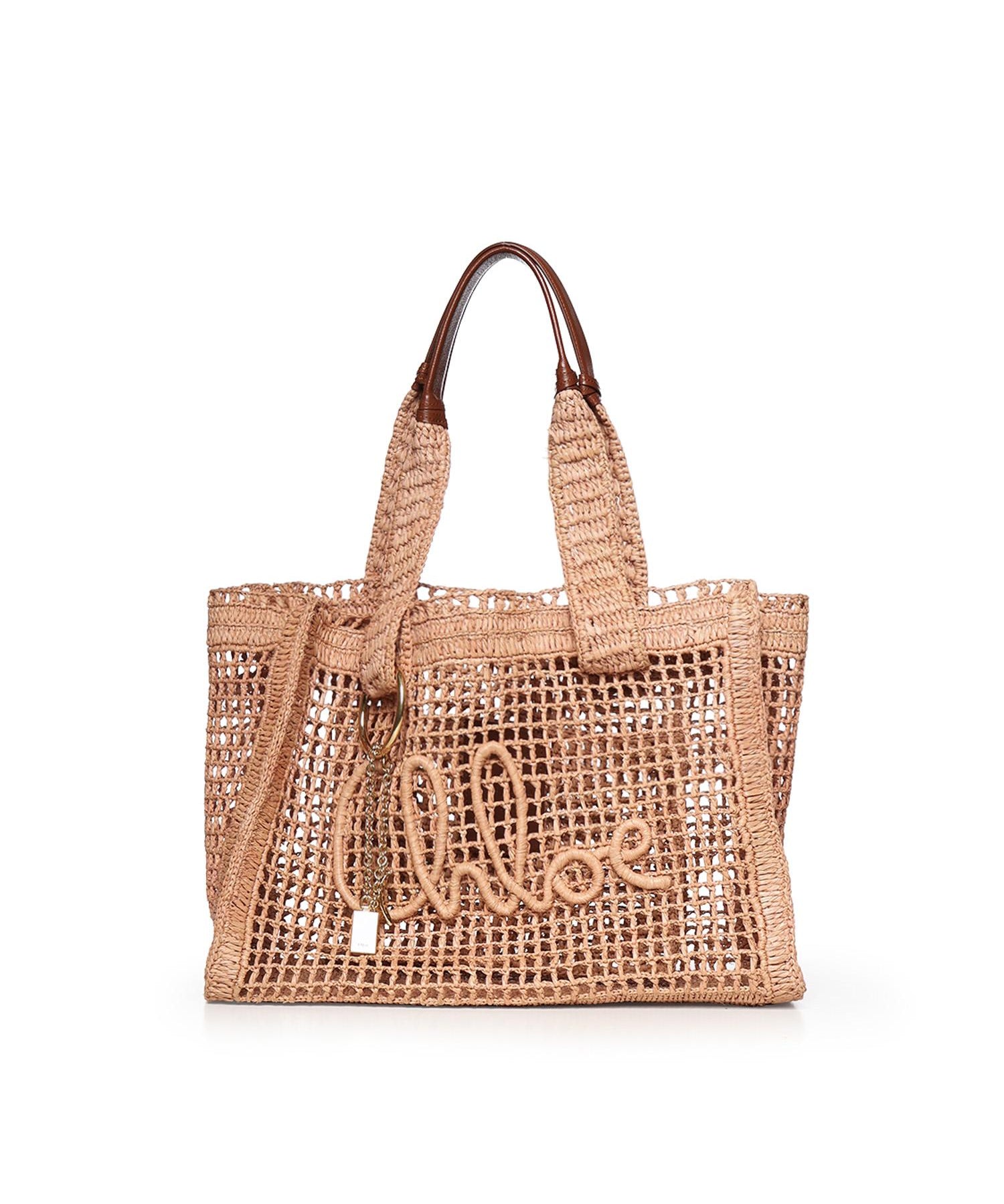 Shopping East-West Summer Banana in rafia<BR/> CH26US904P08 24M CHLOÉ 