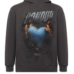 Felpa con stampa in cotone F509 KF0151DLQ3999 DONDUP 