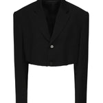 Giacca monopetto con taglio a V 839295 TRT011000 BALENCIAGA 