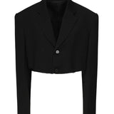 Giacca monopetto con taglio a V 839295 TRT011000 BALENCIAGA 
