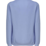 Maglioncino in cotone con collo tondo NMMC1482350 VTN033W FAY 