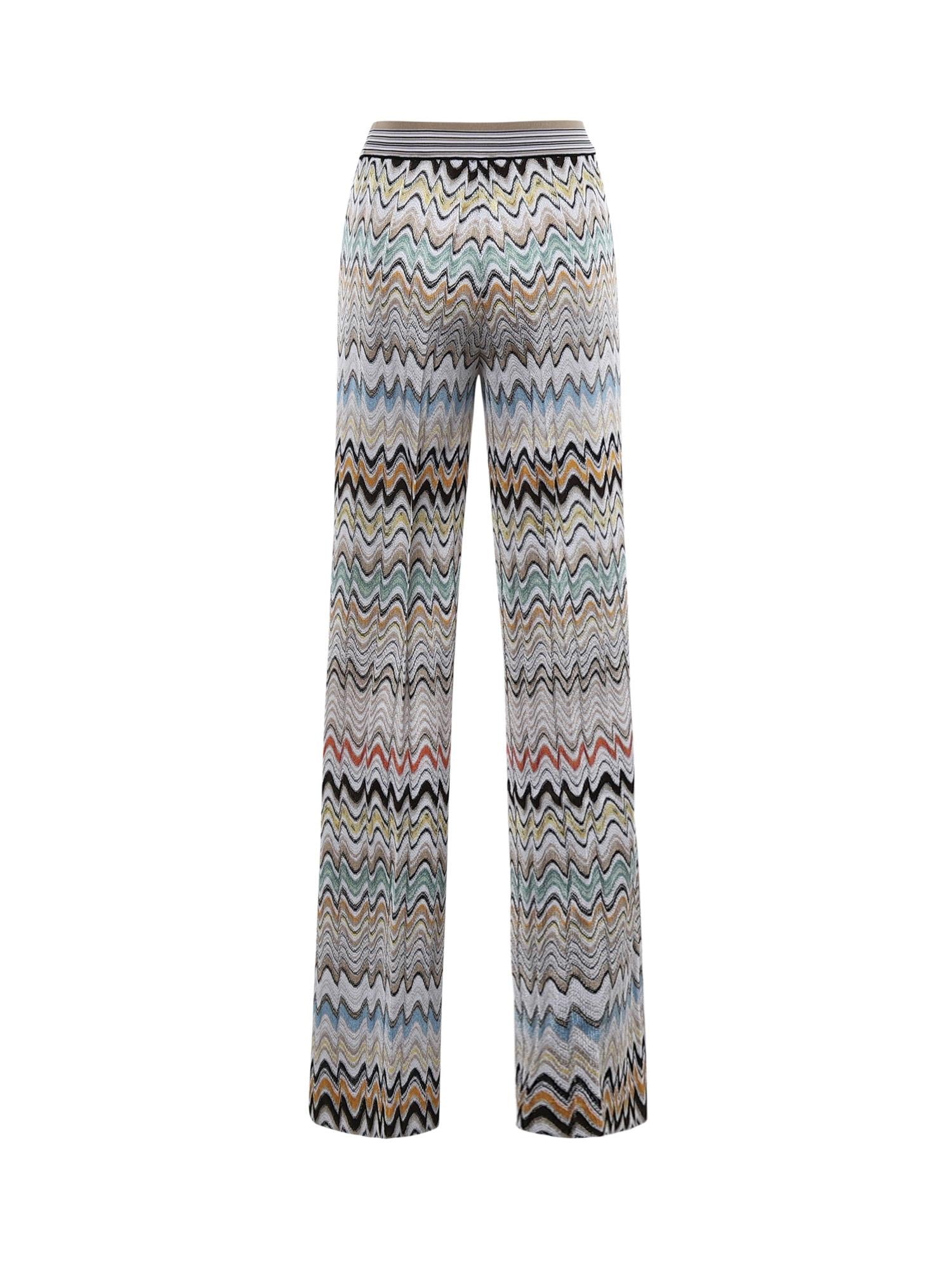 Pantaloni Wave in misto viscosa DS26SI09 BR015BSMSNN MISSONI 