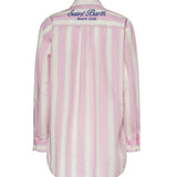 Camicia in cotone a righe con ricamo BRIG001 00897L MC2 SAINT BARTH 