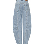 Jeans cargo in denim 114072 3054 ROTATE 