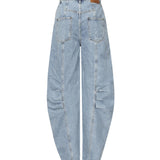 Jeans cargo in denim 114072 3054 ROTATE 