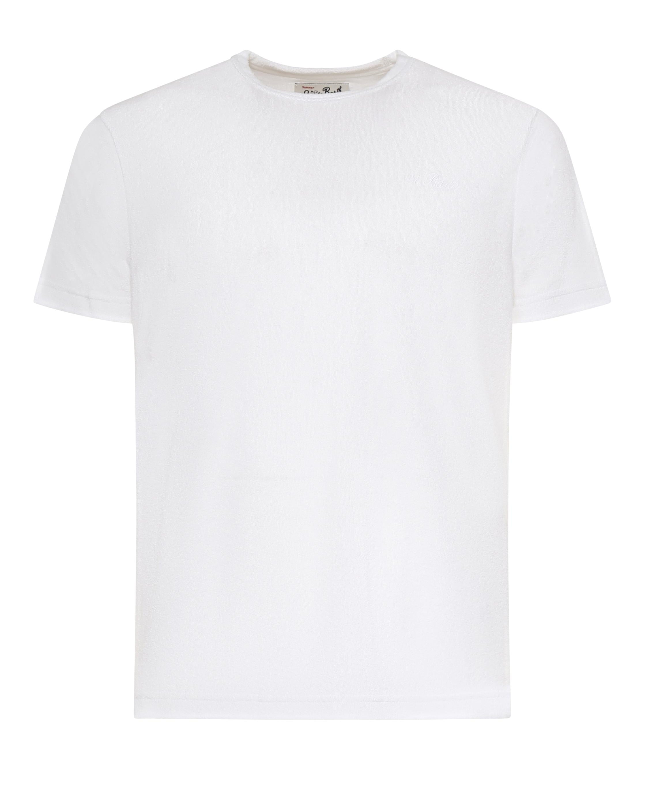 T-shirt in cotone con logo GAR0002 01163L MC2 SAINT BARTH 