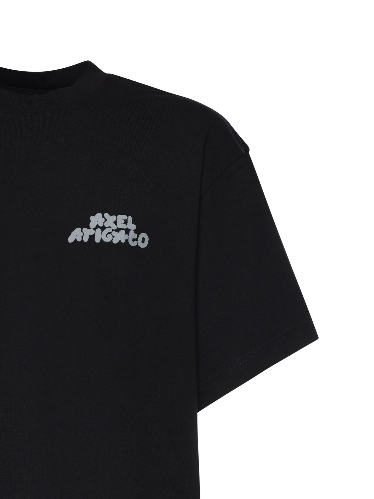 T-shirt Soren in cotone A3870002 BLACK AXEL ARIGATO 