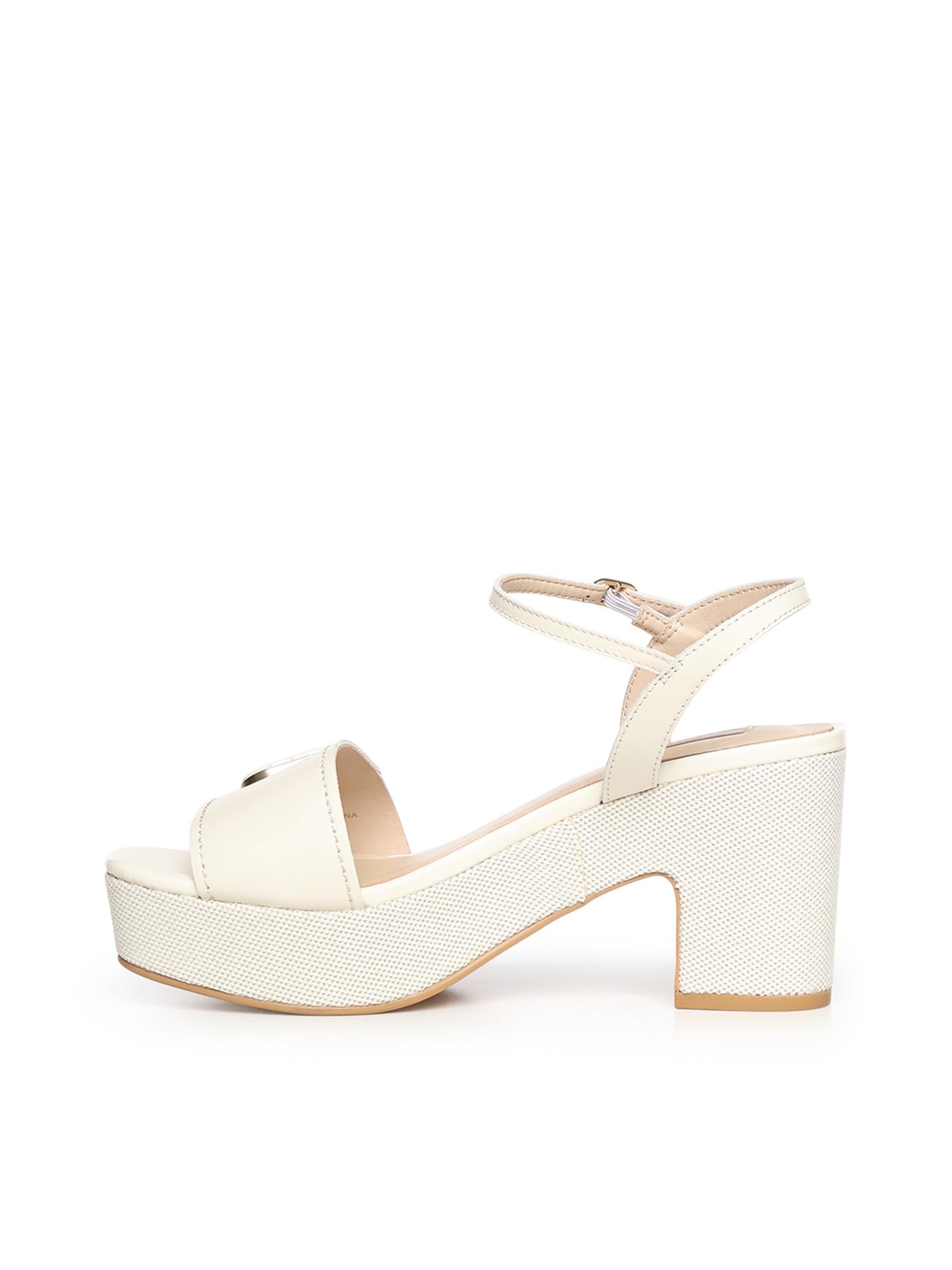 Sandali Harper in pelle SA6119P0102 S1400 LIU JO 