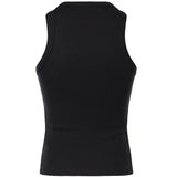 Canotta in cotone con logo DS071 JS0314DXXX999 DONDUP 