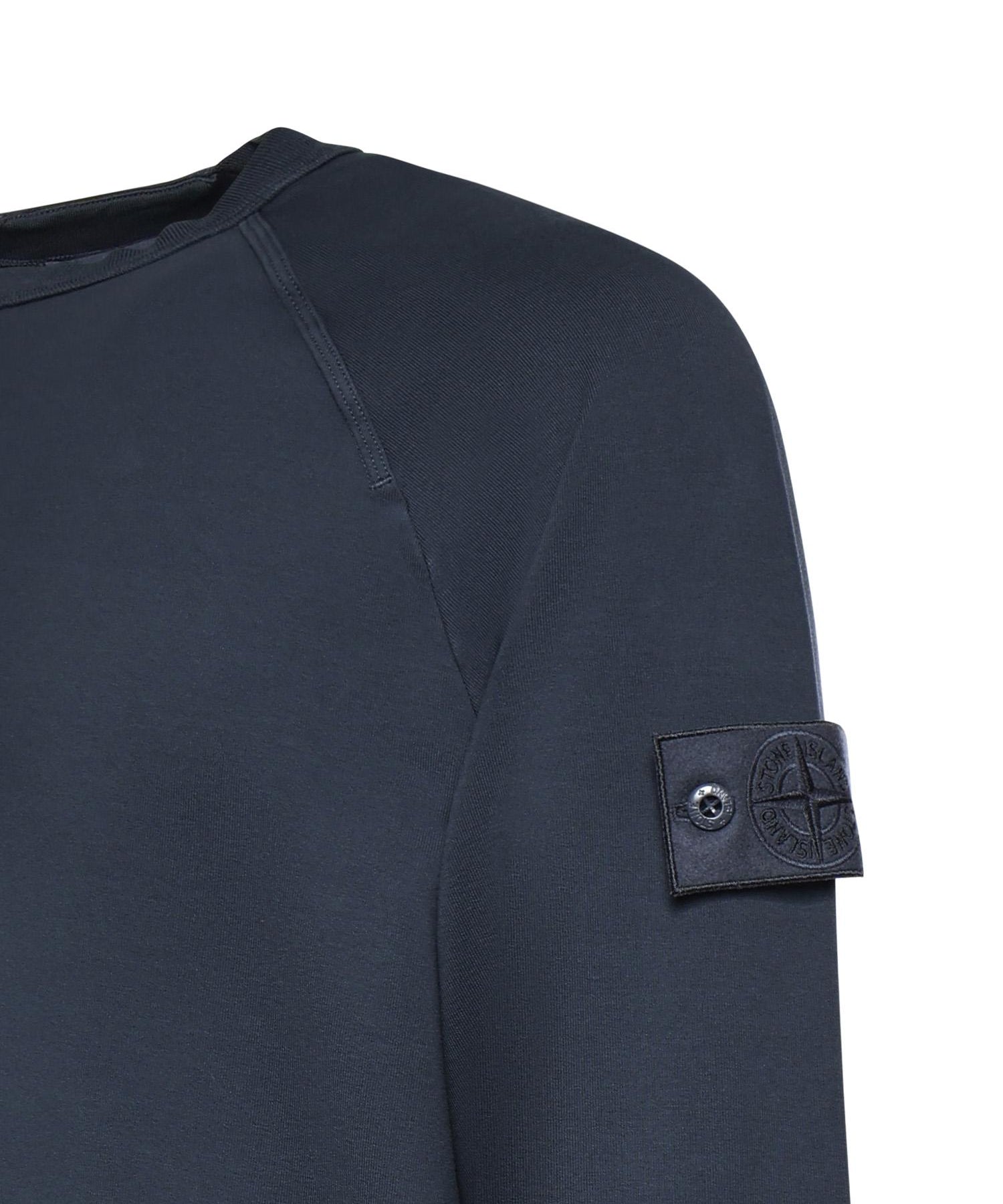 Felpa in cotone stretch con logo L1S156100064 S00F3V002E STONE ISLAND 