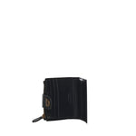 Portafoglio in pelle con logo<BR/> 103610 A0F1Z99Q PINKO 