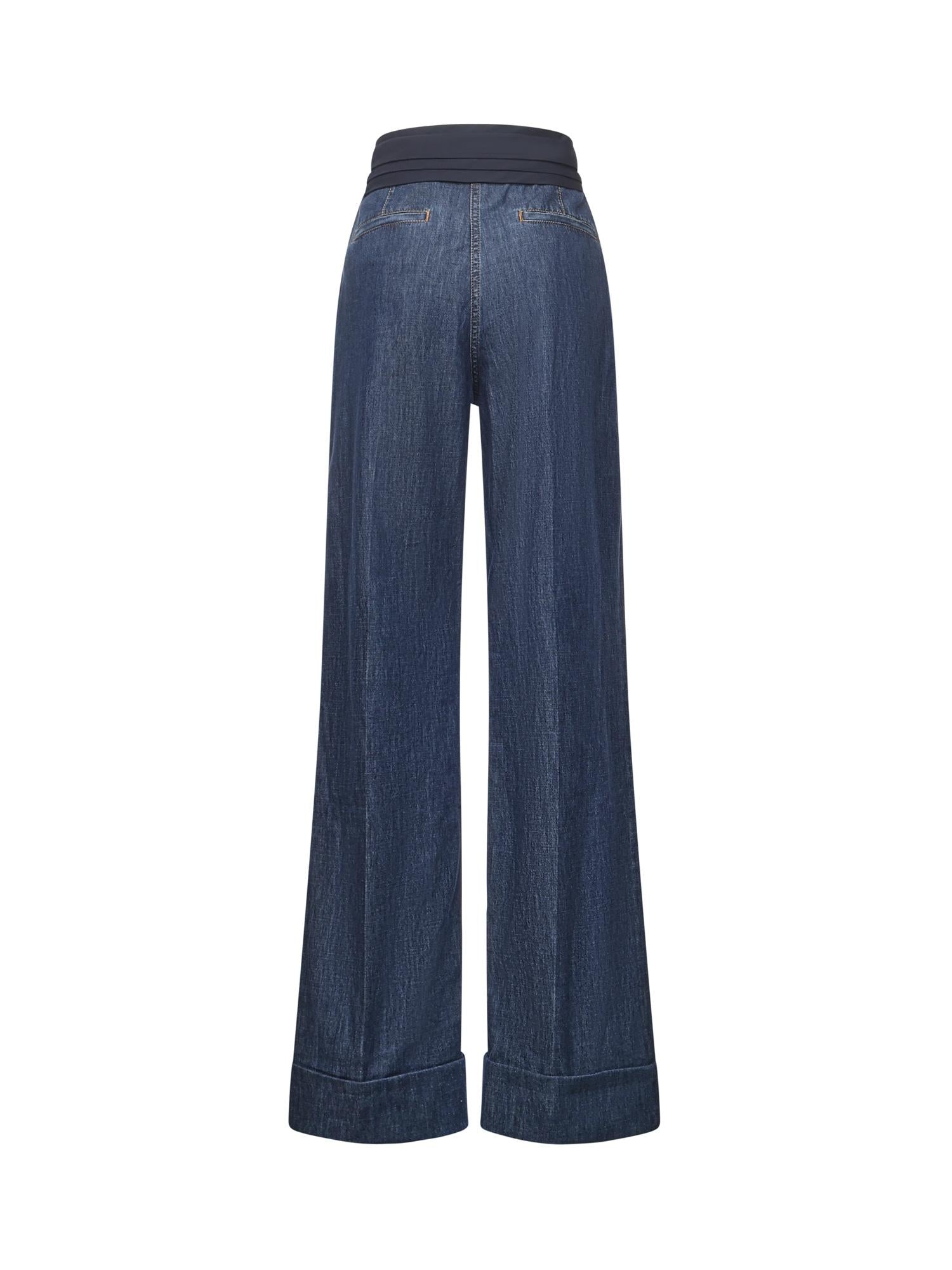 Jeans in denim con fiocco 7B3DD20Q 7MR558 VALENTINO GARAVANI 
