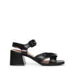 Sandali New Carry Cross in pelle A57184 NERO CARMENS 