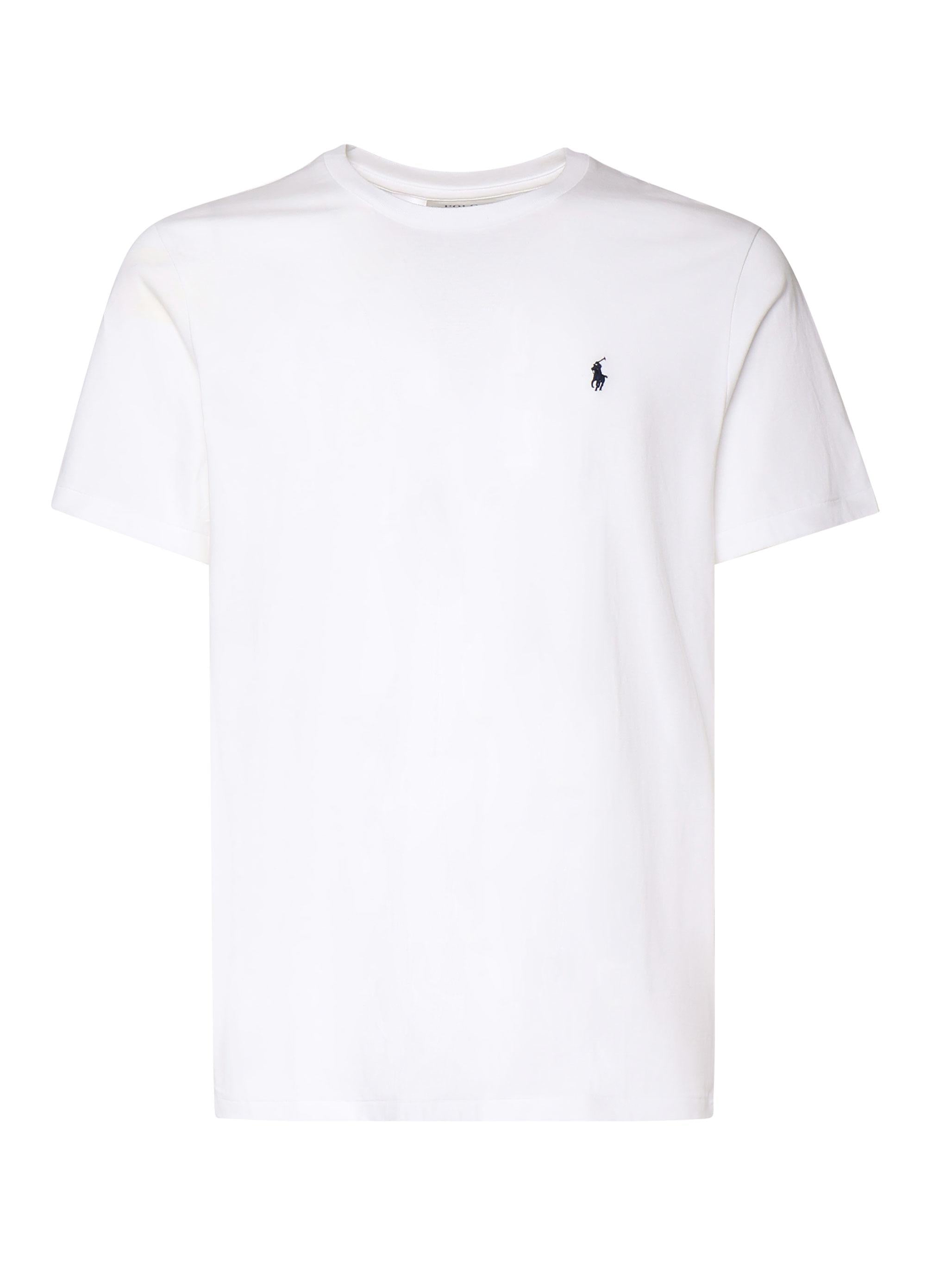 T-shirt in cotone con logo 714844756 004 POLO RALPH LAUREN 