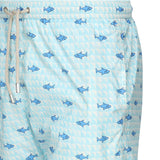 Costume da bagno con stampa COM0009 01150H MC2 SAINT BARTH 
