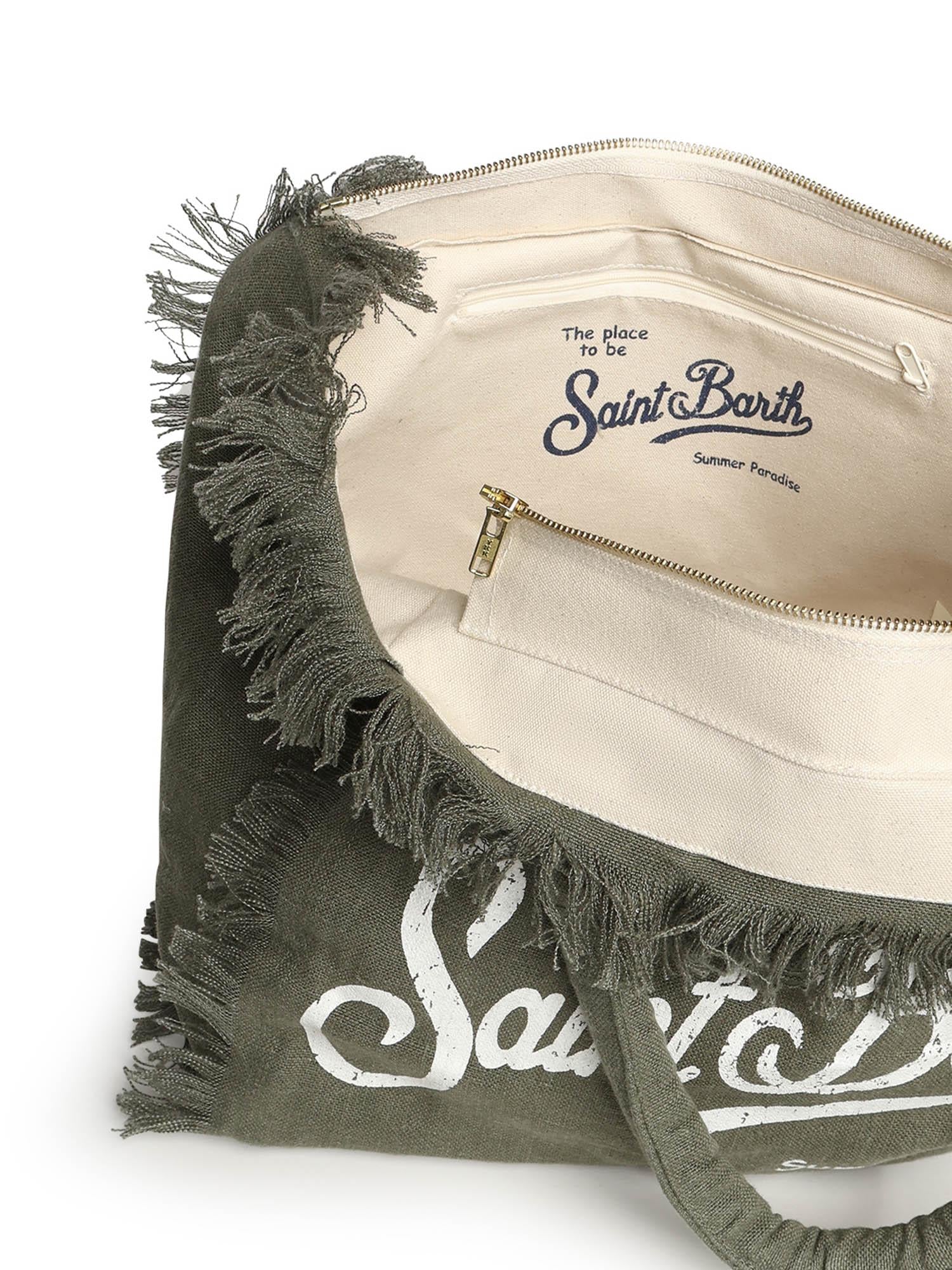 Borsa Vanity in lino VANI022 00144L MC2 SAINT BARTH 