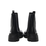 Stivaletti in vitello e lycra JA21035G0LJD0 000 LOVE MOSCHINO 