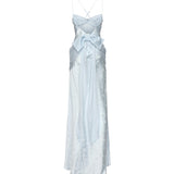 Abito Daisy in seta CD3698 BABYBLUE FOR LOVE & LEMONS 