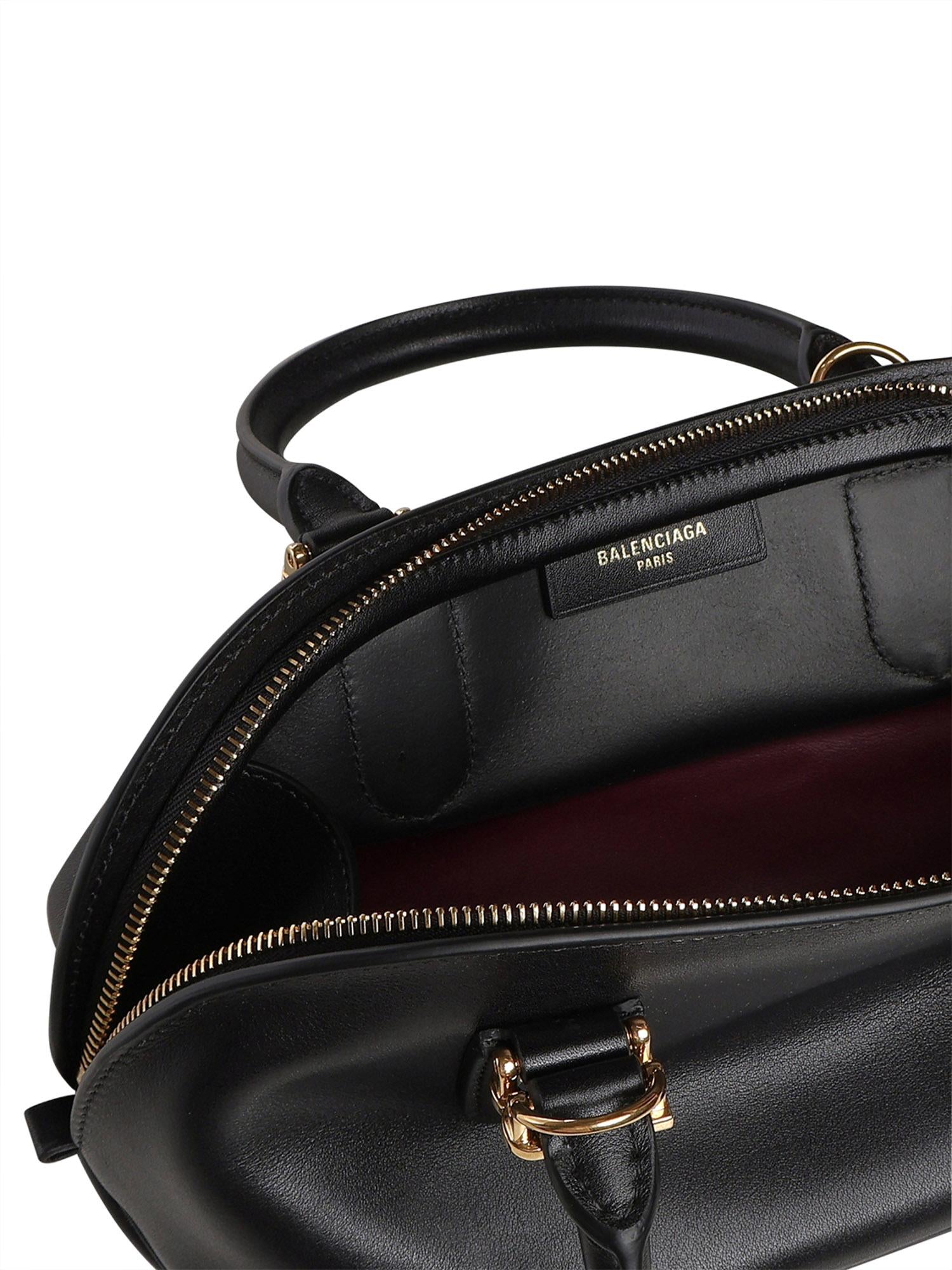 Borsa Bowling Bolero Mini in pelle 868585 2ACJS1000 BALENCIAGA 