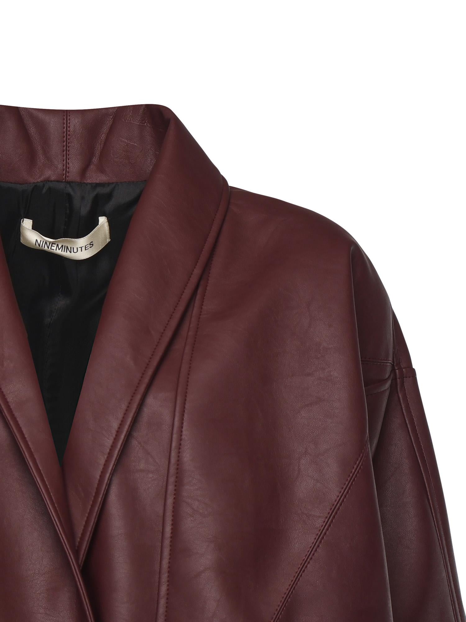 Giacca bomber cropped "The Virgo" 25PRNCP-0022  NINEMINUTES 