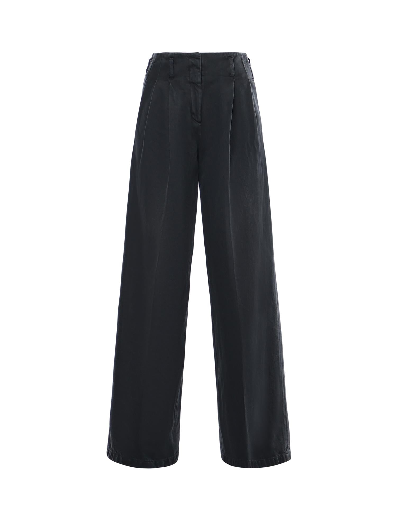 Jeans in denim con trattamento lived-in GWP01203 P00234790100 GOLDEN GOOSE 