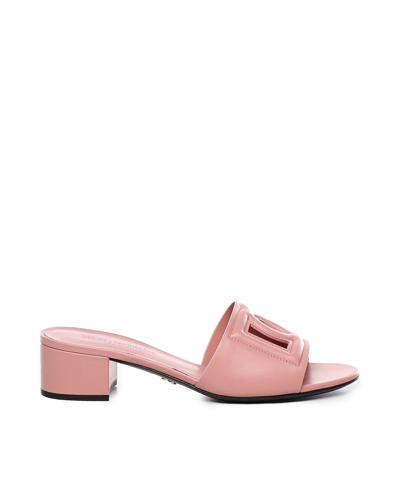 Mules DG in pelle CR1755 AY32980405 DOLCE & GABBANA 