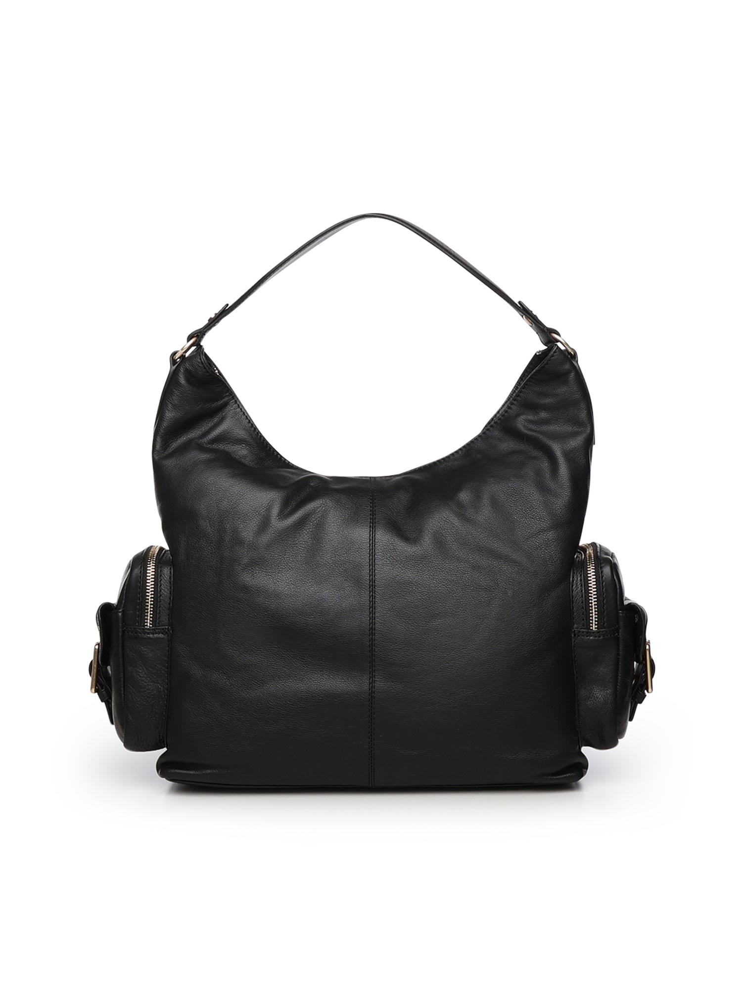 Borsa a spalla Factor in pelle BIBP9EC03 NERO BIASIA 