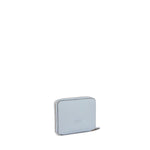 Portafoglio quadrato zip-around in pelle 100249 A0F1E37Q PINKO 