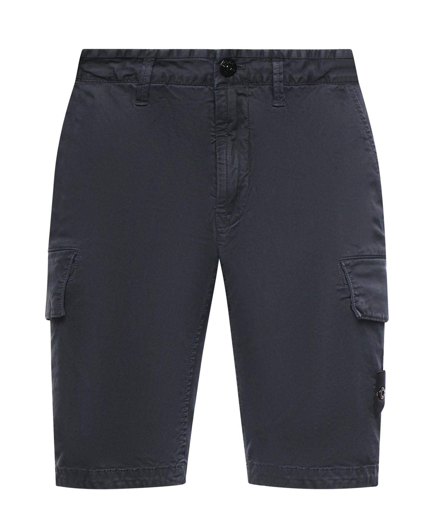 Shorts cargo in cotone con logo L1S15L100018 S0004V0120 STONE ISLAND 