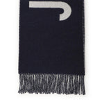 Sciarpa con frange e logo ACU00435AOT4001 380 JACQUEMUS 