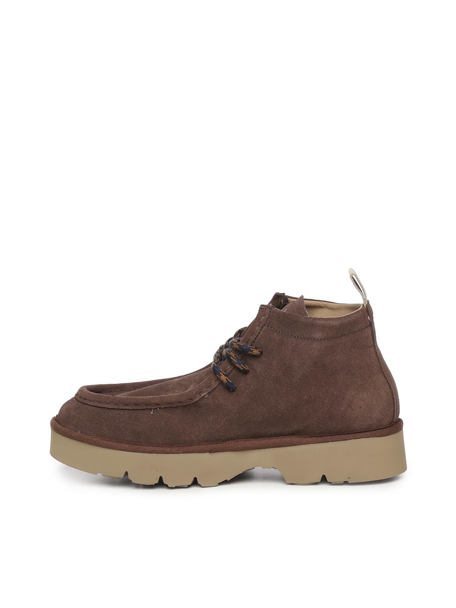 Ankle boot in suede P009M012 0172D001P009 PANCHIC 