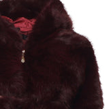 Pelliccia penny con cappuccio 73C19EX02 PENNYRUBINO V° 73 