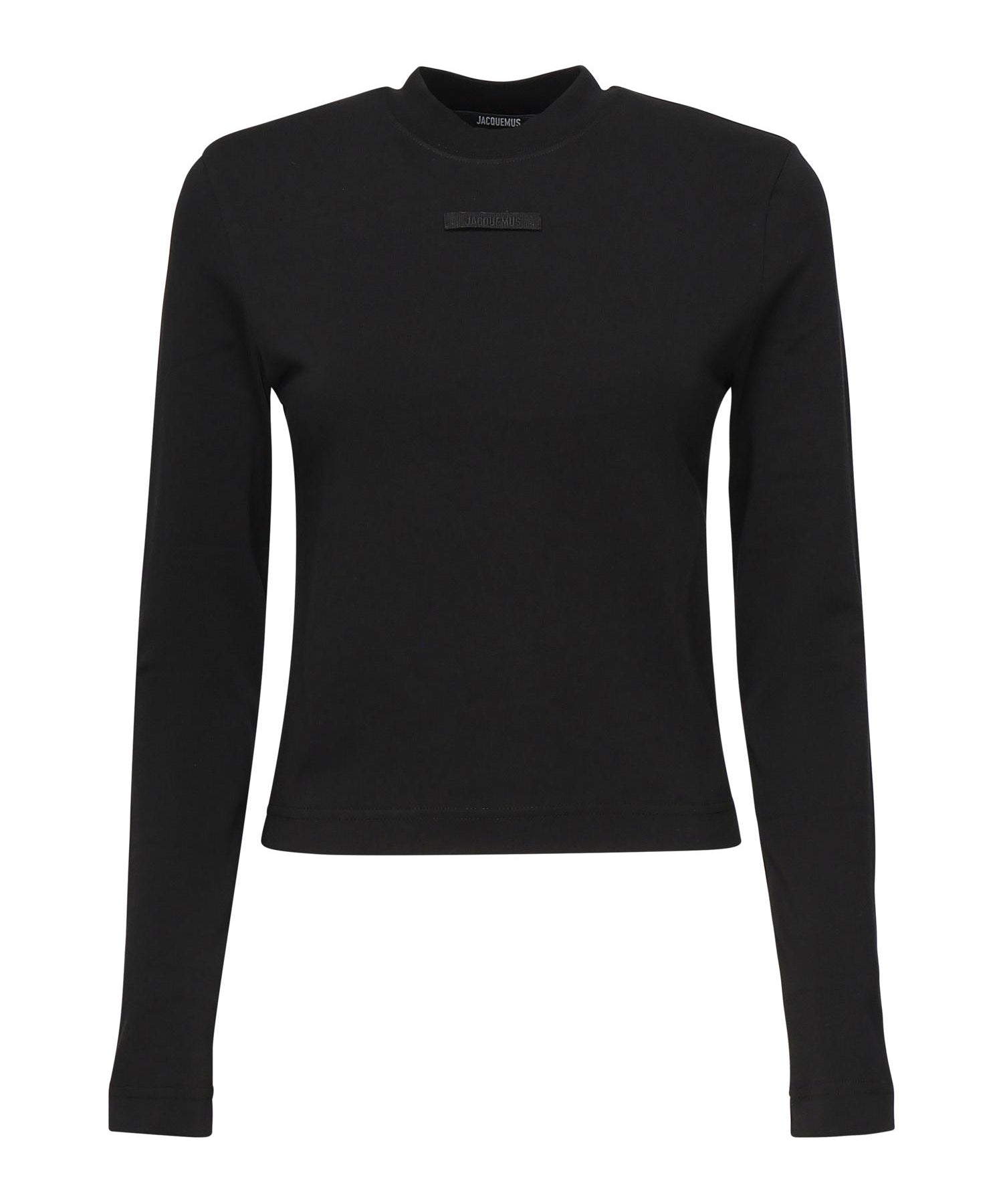 T-shirt in gros grain<BR/> 24ETSW00155AJ00124 990 JACQUEMUS 