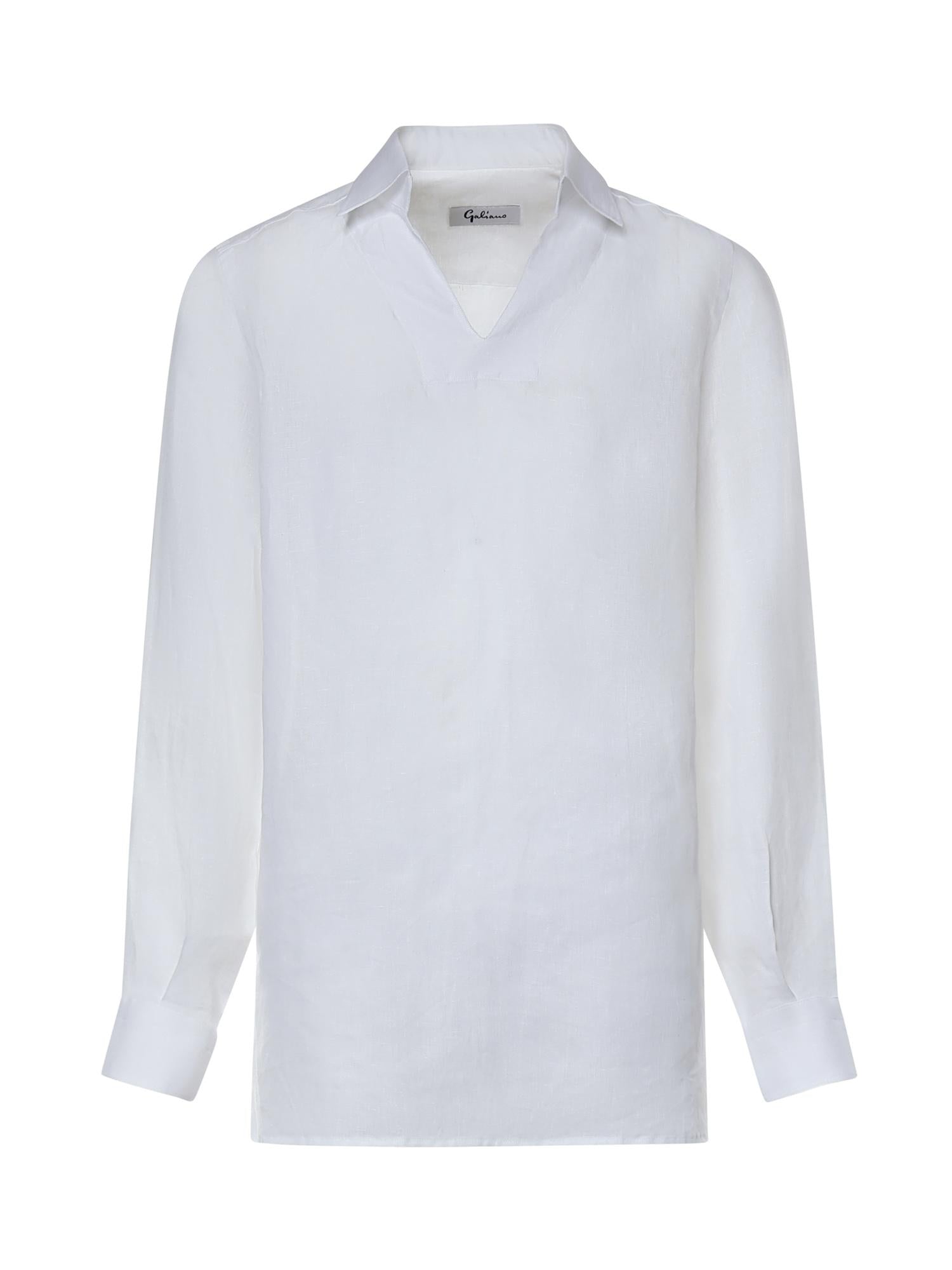 Polo Atlantis in lino ATLANTIS BIANCO GALIANO 