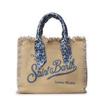 Borsa Vanity in canvas con twill removibile VANI045 09245L MC2 SAINT BARTH 
