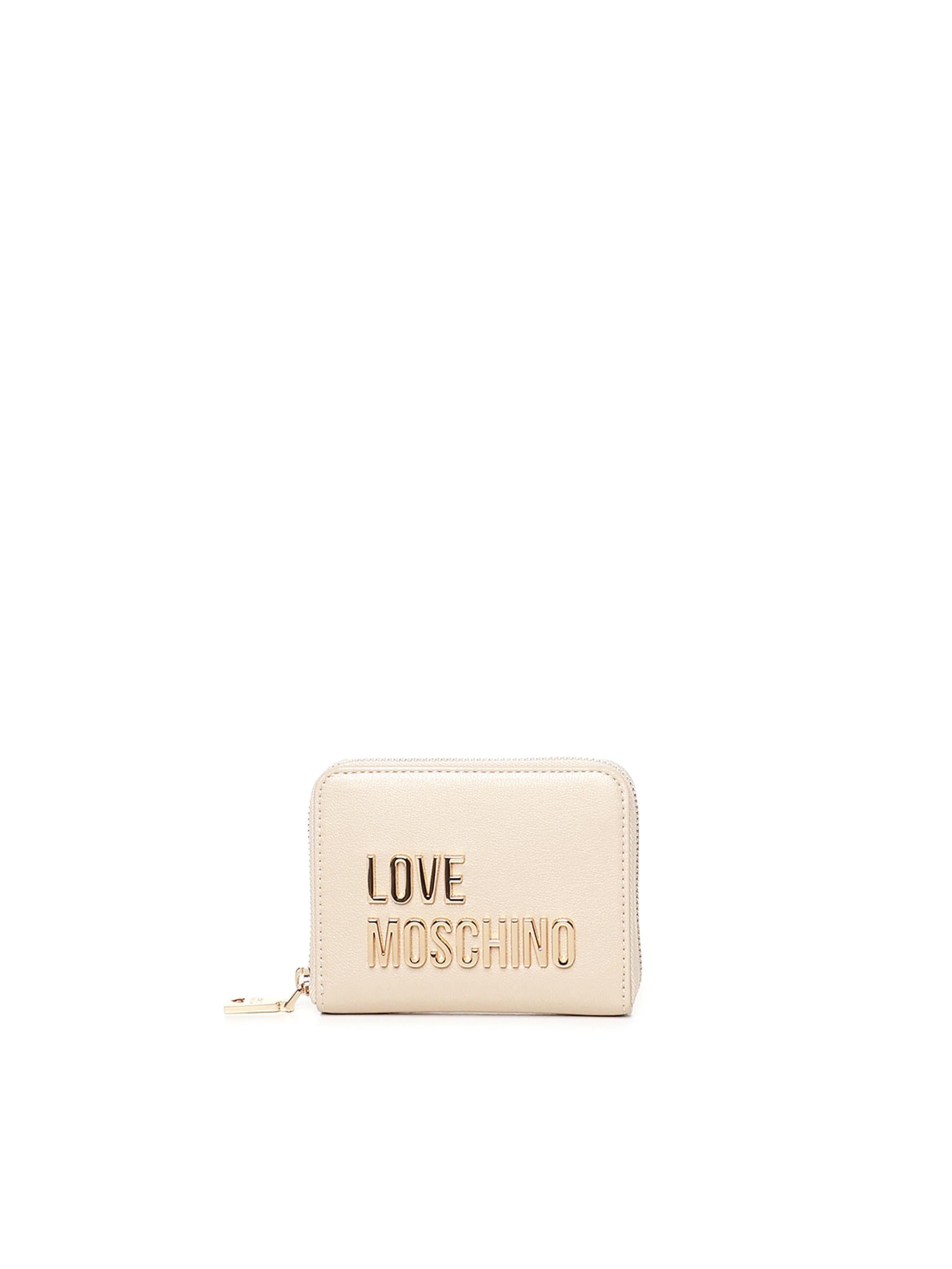 Portafoglio piccolo zip around JC5613PP1MKD1 96A LOVE MOSCHINO 