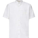Camicia con logo ricamato BM611CG1ZF 100 GIVENCHY 