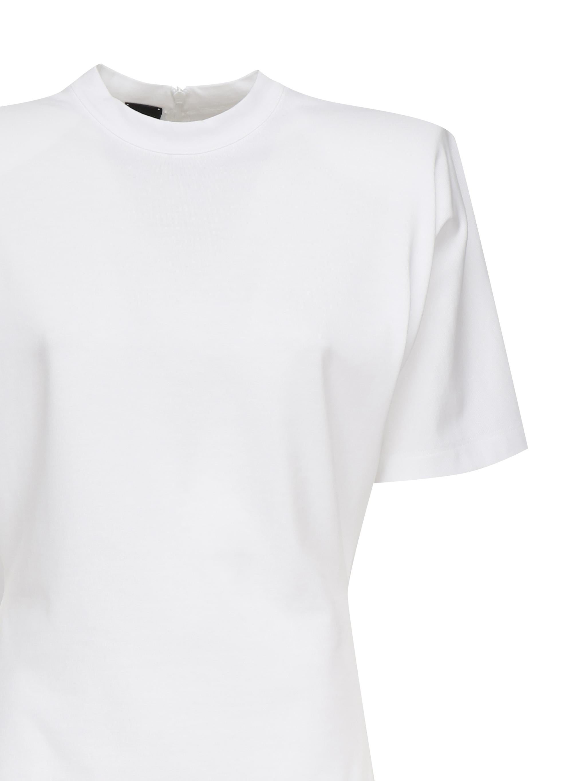 T-shirt con spalle imbottite 105217 A2M2Z04 PINKO 