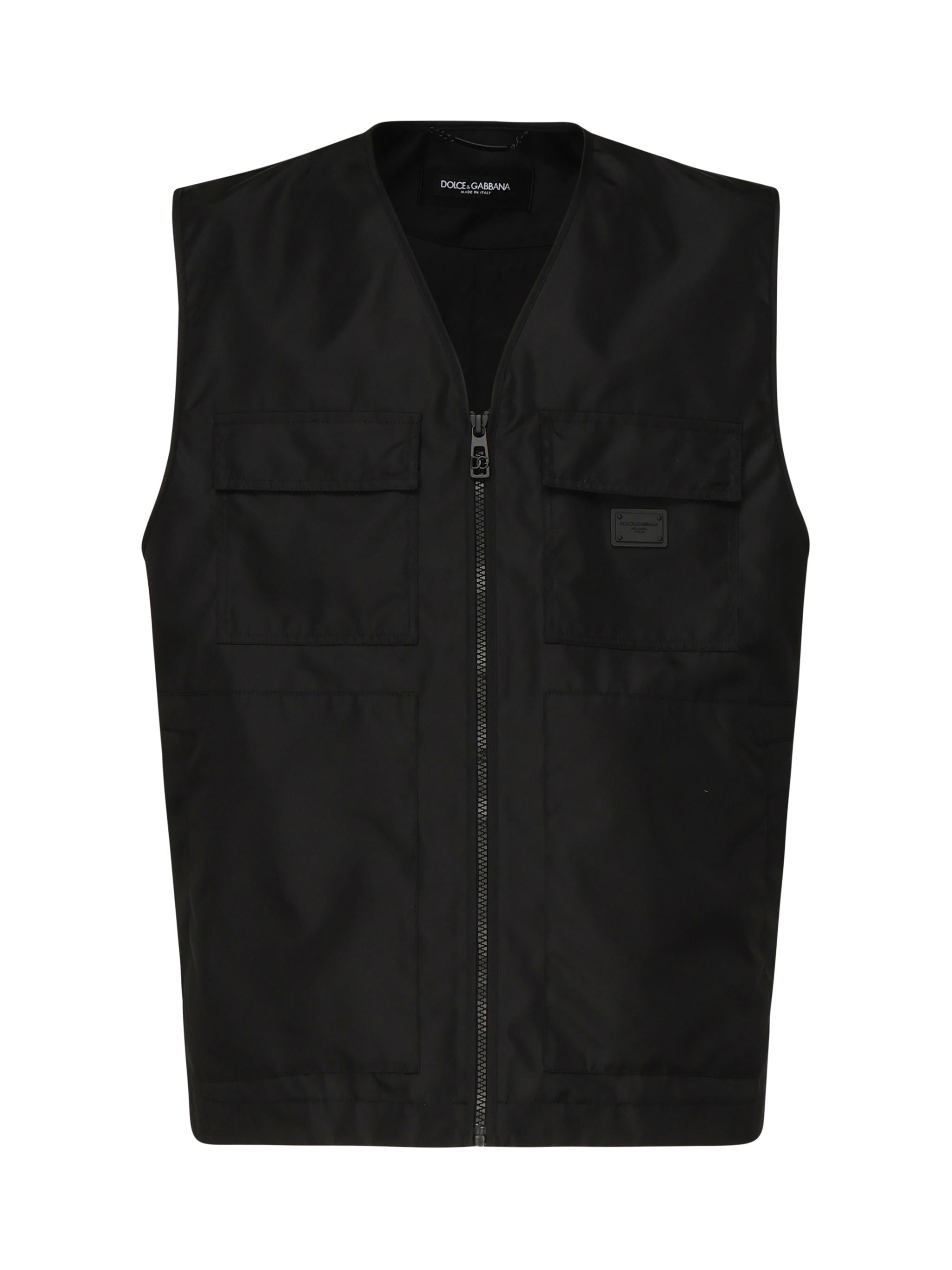 Gilet con logo G9BNIT FUS23N0000 DOLCE & GABBANA 