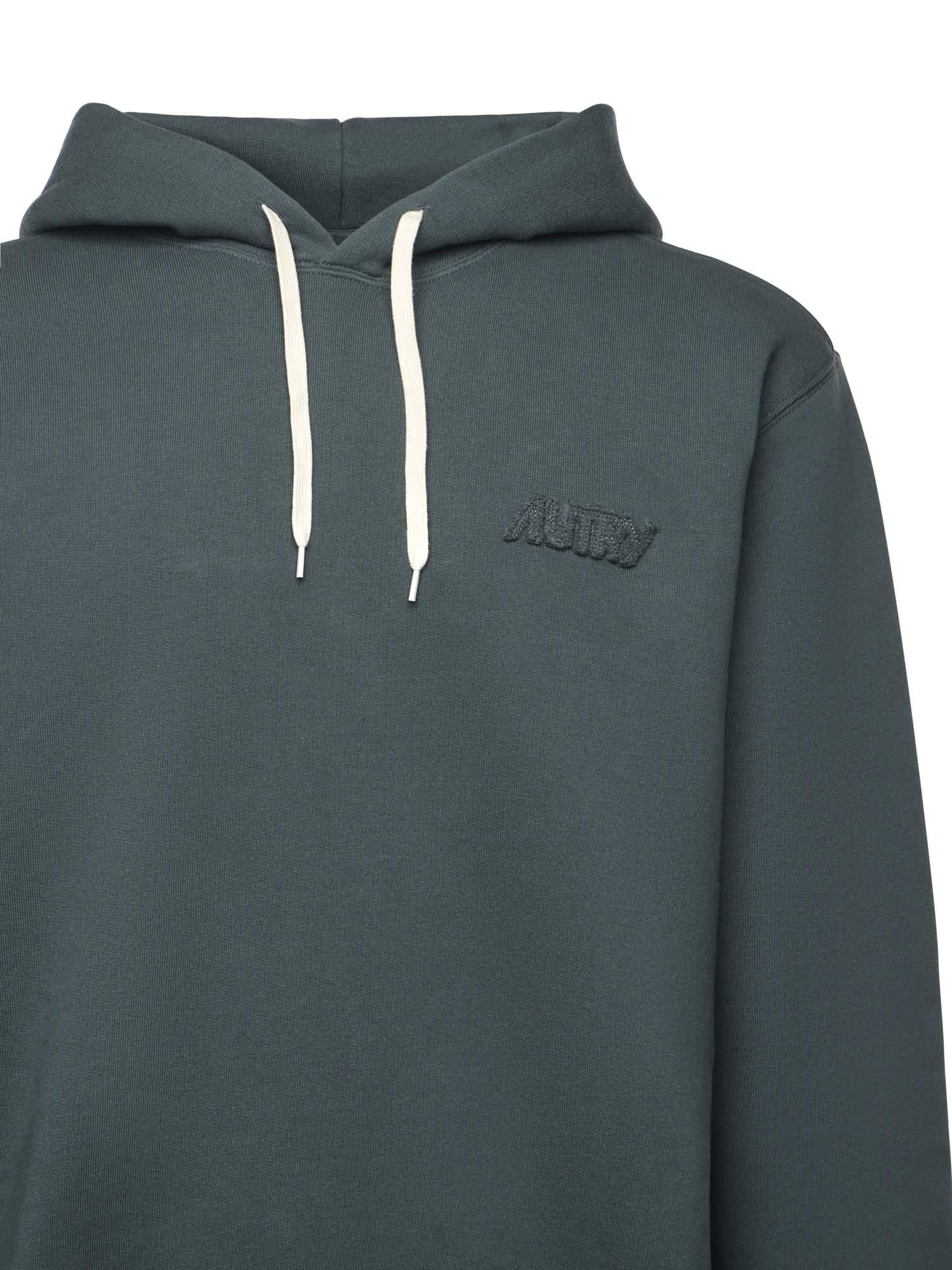 Felpa in cotone con logo HOPM M1HG AUTRY 