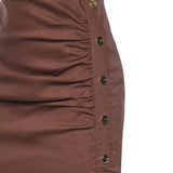 Abito longuette in lino 106521 A34IL78 PINKO 